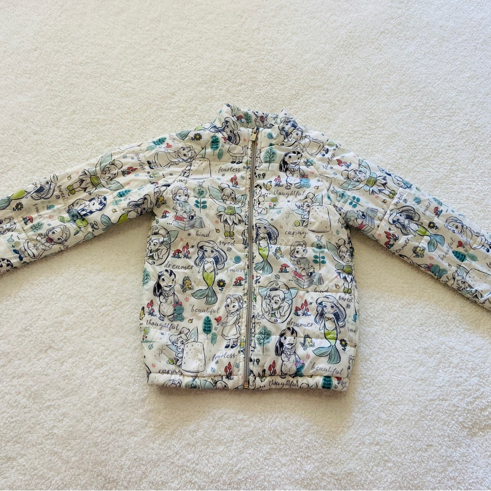 Disney Store Princesses Puffer Jacket